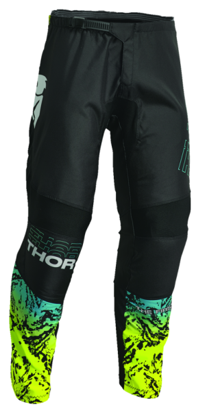 Pantaloni Thor Sector Atlas Acid/Black/Teal-2