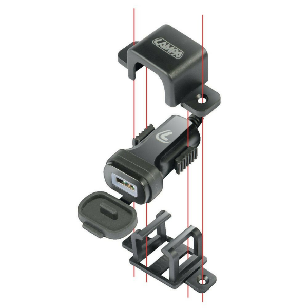 Incarcator Lampa USB prindere surub Fix Omega-2