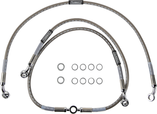 Brake Line Kit Silver, 1, nordicamoto.ro