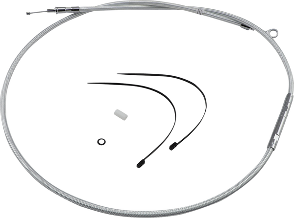 High-efficiency Braided Sterling Chromite Ii® Clutch Cable Silver, 2, nordicamoto.ro