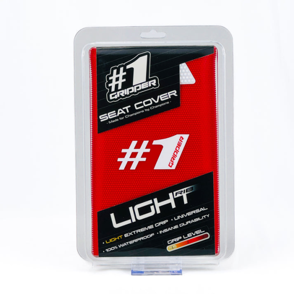 Husă Universală pentru Șa ONEGRIPPER LIGHT RIB Roșu/Alb – Enduro & Motocross, 2, nordicamoto.ro