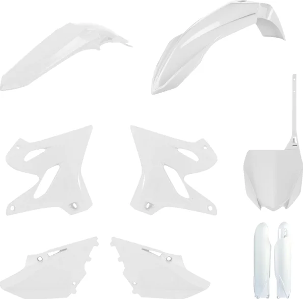 POLISPORT Body Kit For Yamaha White , 1, nordicamoto.ro