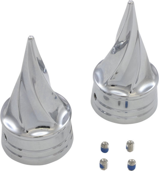Front Axle Nut Cover Silver, 2, nordicamoto.ro
