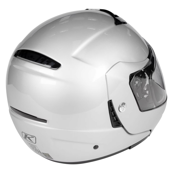 Cască Modulară Klim TK1200 Karbon ECE/DOT Gloss White-9