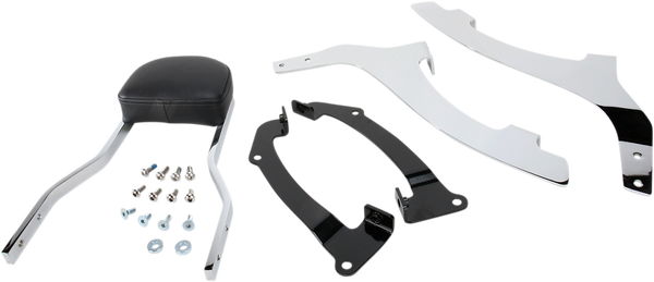 Square Sissy Bar Kit Chrome, 2, nordicamoto.ro