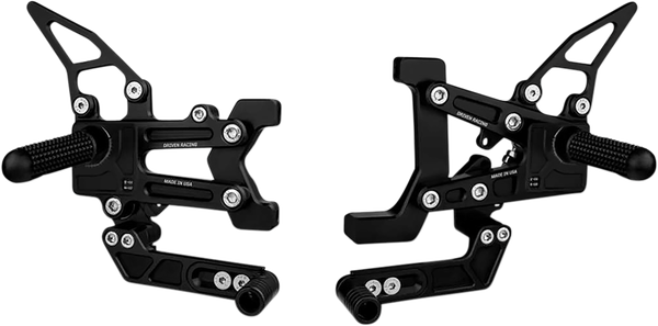 Tt Rearsets Black, 1, nordicamoto.ro