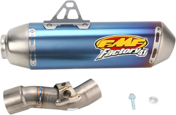 Factory 4.1 Slip-on Muffler Anodized Blue, 2, nordicamoto.ro