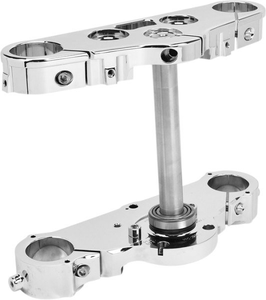 Softail 4Â° Triple Tree Kit Chrome, 2, nordicamoto.ro
