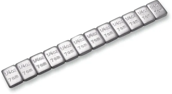 Wheel Weights Powder-coated, Silver-0