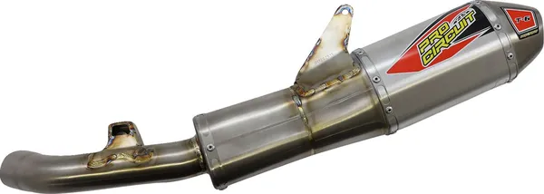 T-6 Slip-on Muffler Silver-1