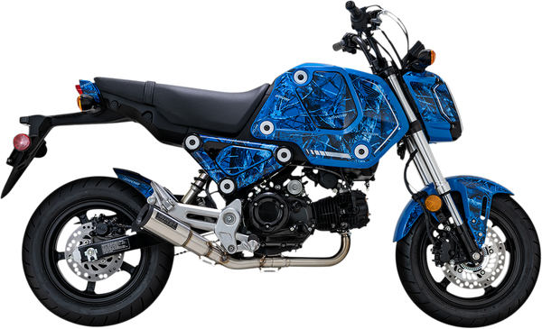 Hi-output Hooligan Exhaust System Brushed, 2, nordicamoto.ro