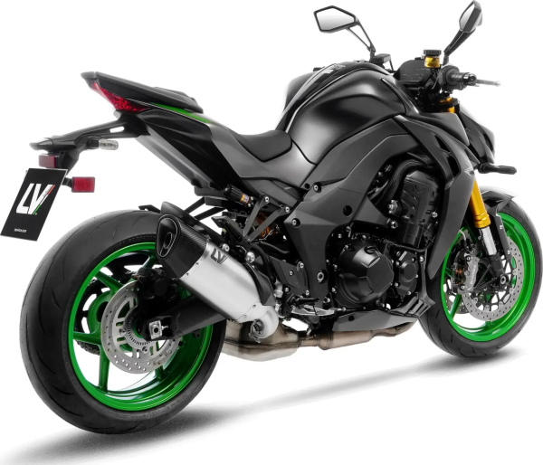 Tobă de eșapament LeoVince LV-14 R Slip-On pentru Kawasaki Ninja 1100SX, 2, nordicamoto.ro