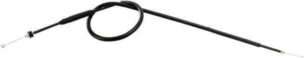 MOOSE RACING Black Vinyl Throttle Cable Black 