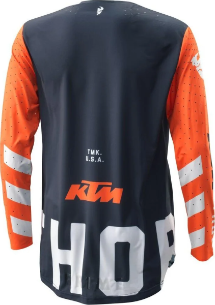 Tricou KTM Flash Prime Pro Blue/Orange-0
