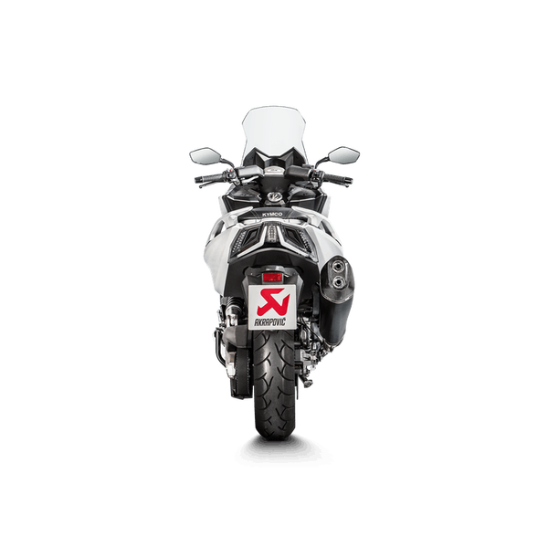 Slip-on Line Muffler Scooter Black -0
