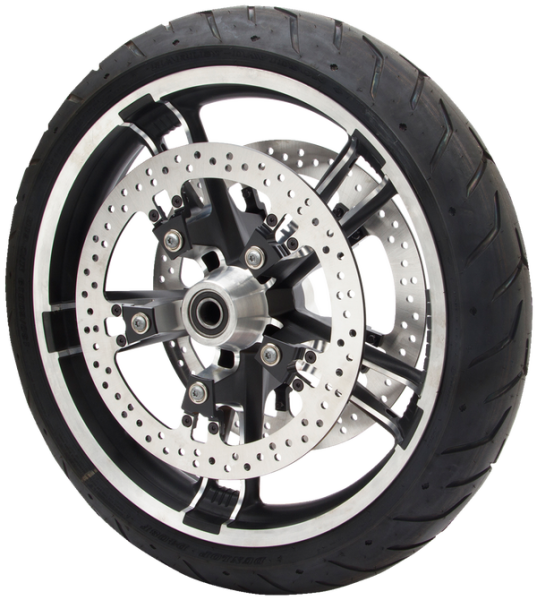 Big Brake Floating Rotor Kit Black, Silver, 1, nordicamoto.ro