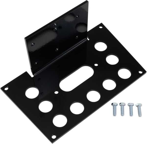 Winch Mount Black 