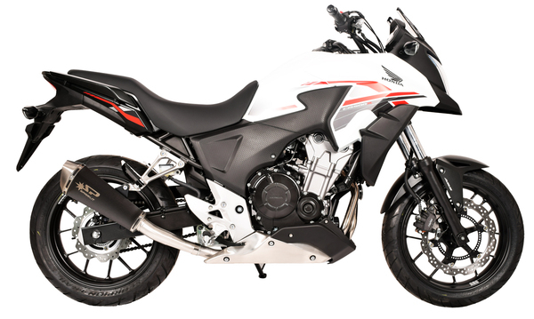 Force Slip-on Mufflers Black, 2, nordicamoto.ro
