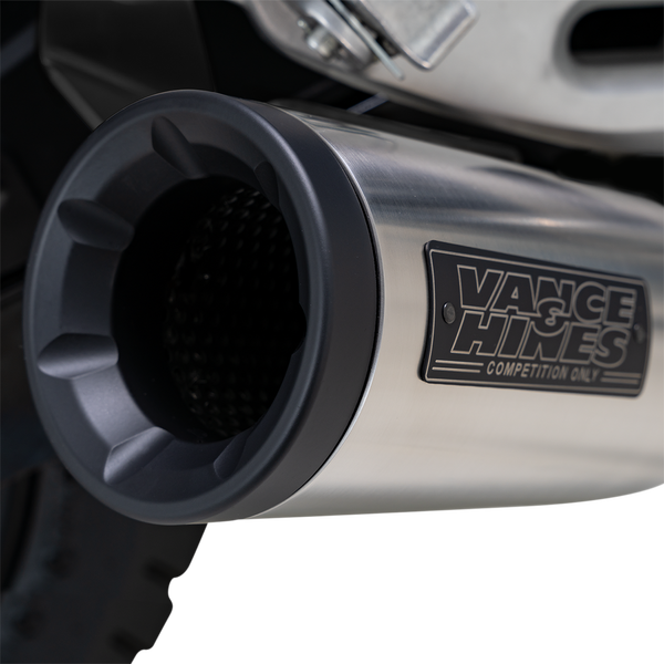 Hi-output Hooligan Exhaust System Brushed, 4, nordicamoto.ro