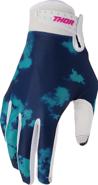 Youth Launchmode Bleach Gloves Blue, Green, White -07b07555c0c6be578307a227b47402fc.webp