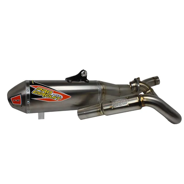 T-6 Bc Stainless Steel Titanium Exhaust System Titanium Look -0