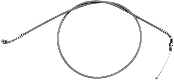 Armor Coat Stainless Steel Throttle/idle Cable For Cruisers Silver-07c8aff559cd49652fa5117eee91be77.webp