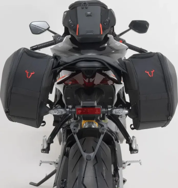 Pro Blaze H Saddlebag Set With Edge Protection & Heat Guard Black, 3, nordicamoto.ro
