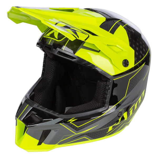 Casca Snowmobil Klim F3 Carbon ECE Wraith-14
