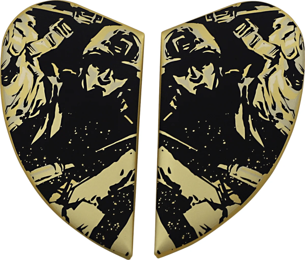 Sideplte Afrm Guardian Gd Gold ONE SIZE, 1, nordicamoto.ro