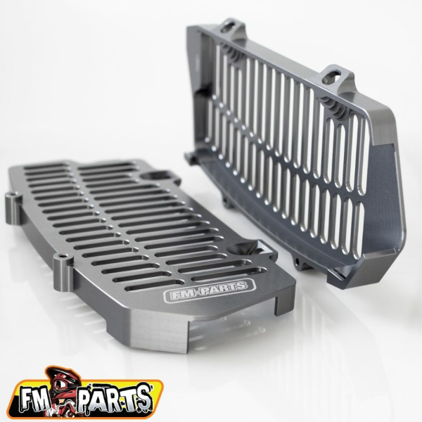 Protectii Radiator UniBody Fm-Parts KTM/HSQ/GasGas 2020-2026 GunMetal-1