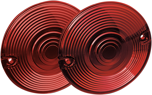 Replacement Turn Signal Lenses For Oem Turn Signals Red, 1, nordicamoto.ro