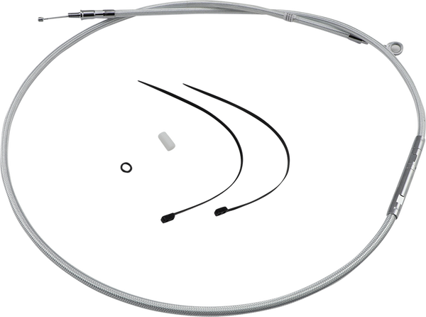 High-efficiency Braided Sterling Chromite Ii® Clutch Cable Silver, 2, nordicamoto.ro