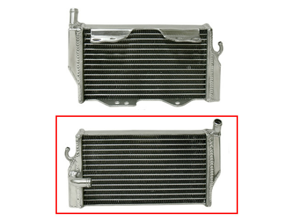 RADIATOR PSIHIC HONDA CR 250R '02-04 CAPACITATE STANDARD Ranforsat STÂNGA (BUC)