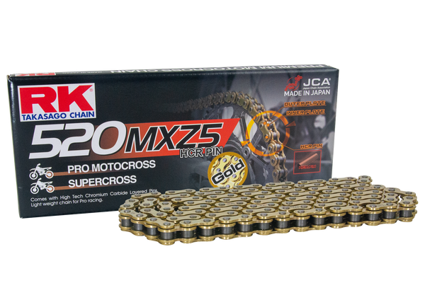 520 Mxz5 Drive Chain Black, Gold 