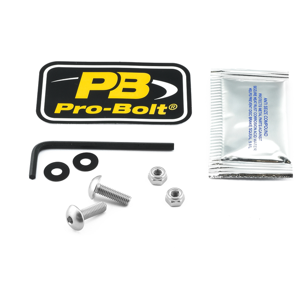 License Plate Screws Silver, 1, nordicamoto.ro