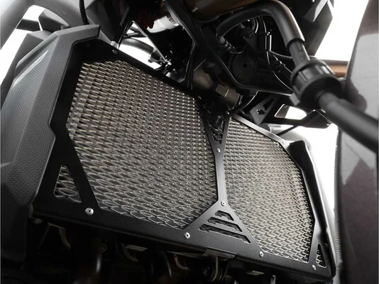 Protector pentru radiator, negru, gri, 2, nordicamoto.ro