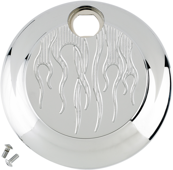 Fuel Door Finned Black Silver Black, Silver, 2, nordicamoto.ro