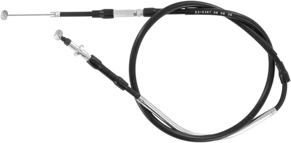 Black Vinyl Clutch Cable Black-0