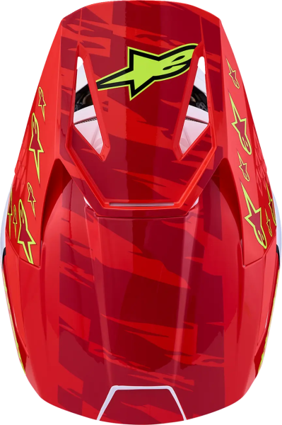 Casca Copii Alpinestars SM3 Falcon Rosu/Alb/Albastru S, 4, nordicamoto.ro