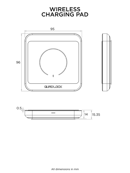 Încărcător Wireless Quad Lock-0