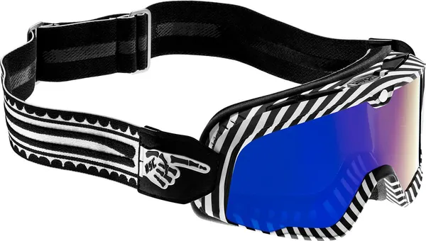 Ochelari 100% Barstow Death Spray White/Black-0