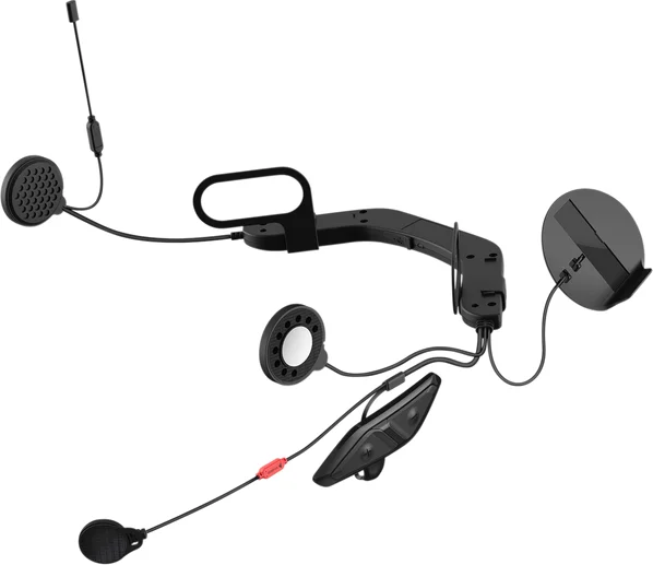 10u Bluetooth Communication System Black, 2, nordicamoto.ro
