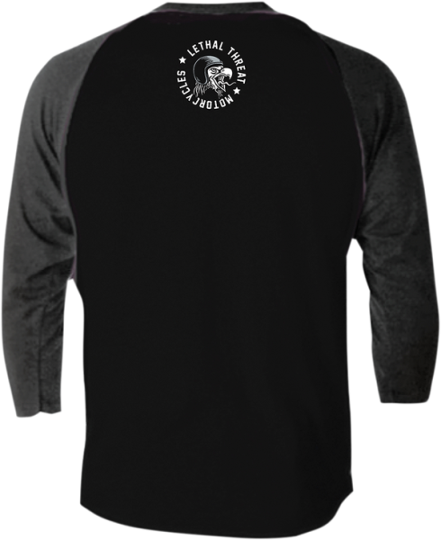 Tires N Tattoos Raglan T-shirt Black M, 3, nordicamoto.ro