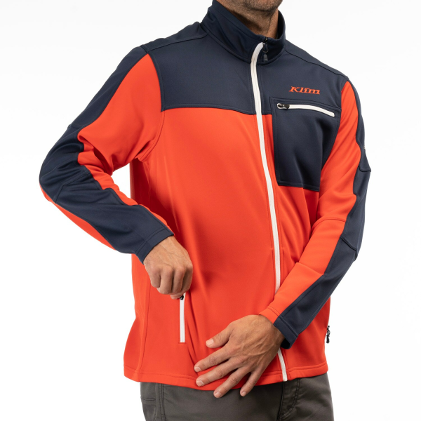 Geaca Snowmobil Klim Glacier Mid Layer Black-18