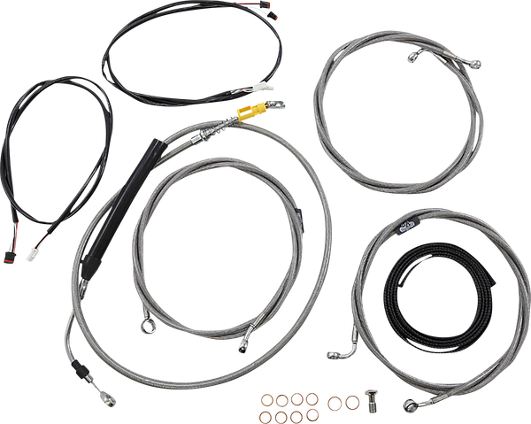 Complete Plug-and-play Cable Kit Silver, 1, nordicamoto.ro