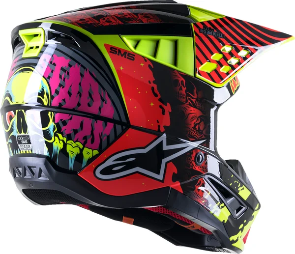 Casca Alpinestars SM5 Solar Flare Black/Yellow XL, 3, nordicamoto.ro