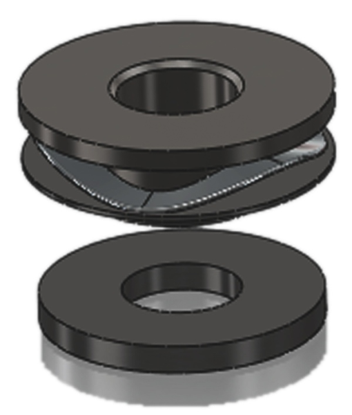Set de montare negru, 1, nordicamoto.ro