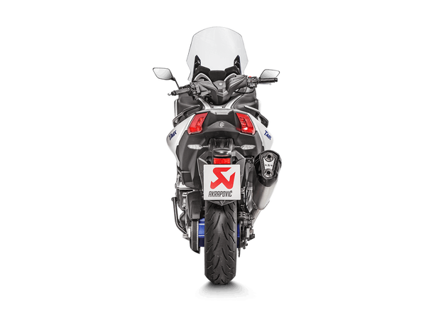 Racing Line Full Exhaust System Scooter Silver, Black -2