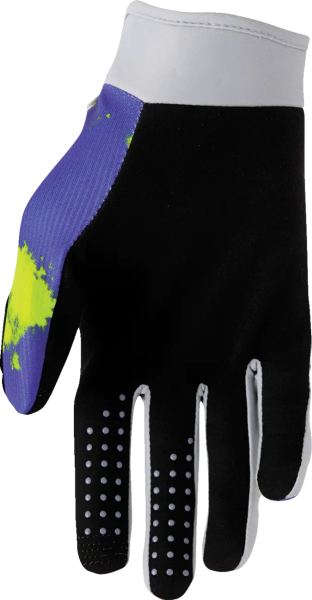 Launchmode Bleach Gloves Yellow, Purple, Black -10