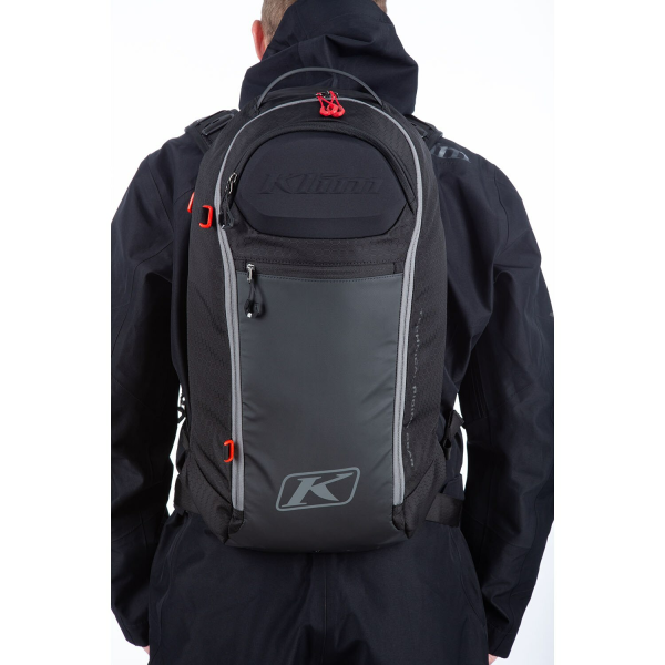 Rucsac Snowmobil Klim Krew 16 Black - Knockout Pink-9
